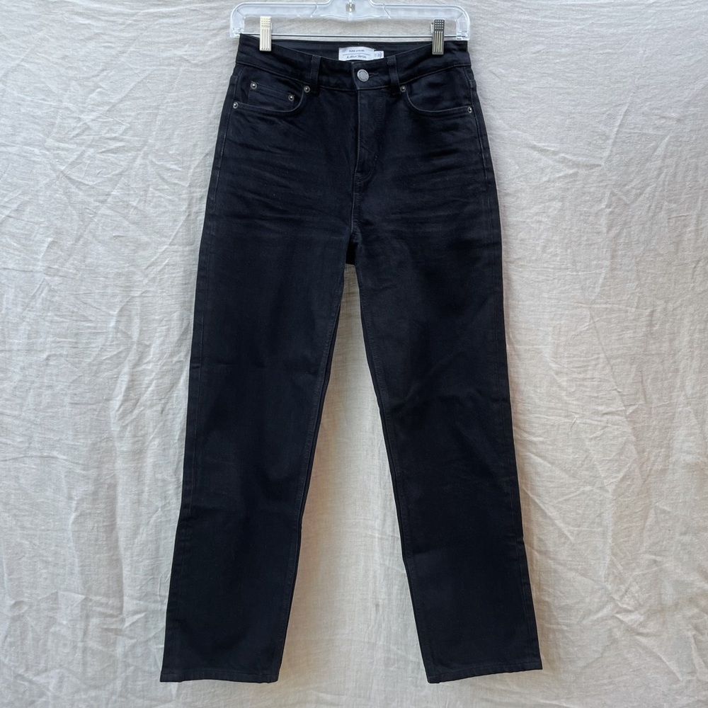 & Other Stories Straight Leg Denim in Black (NWOT)